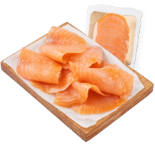 Gerookte zalmfilet